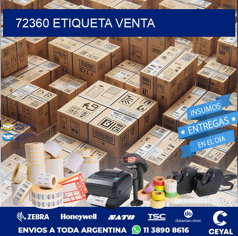 72360 ETIQUETA VENTA