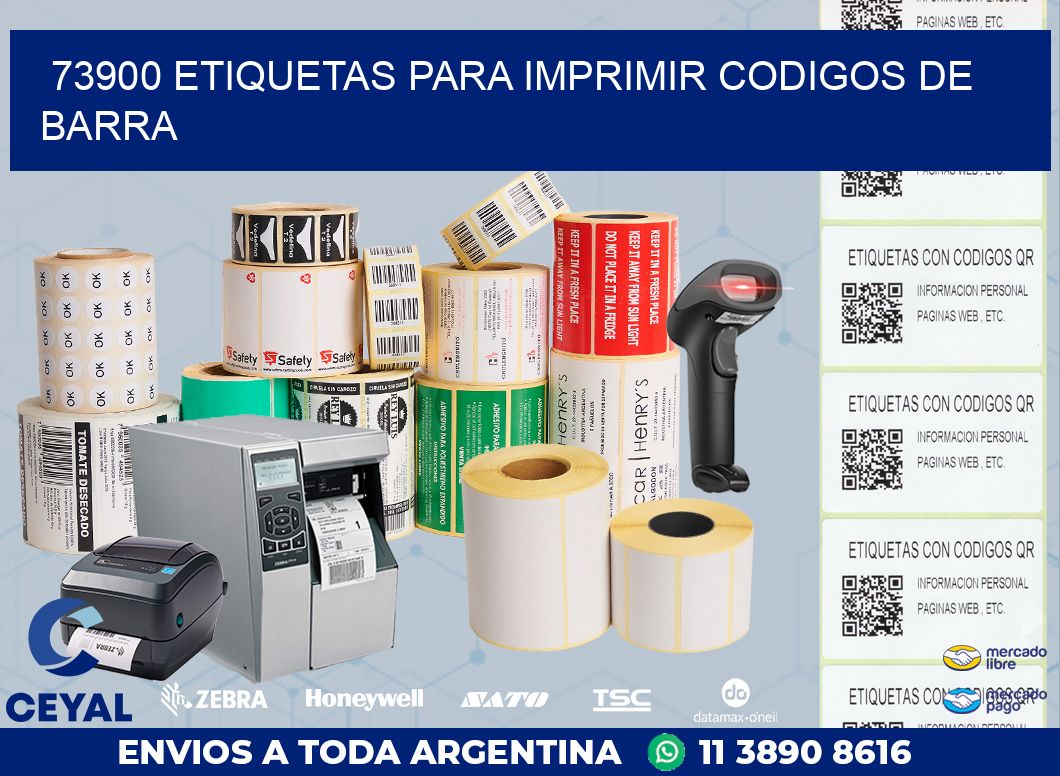 73900 ETIQUETAS PARA IMPRIMIR CODIGOS DE BARRA