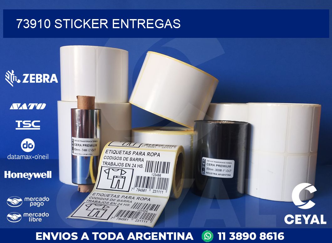 73910 STICKER ENTREGAS