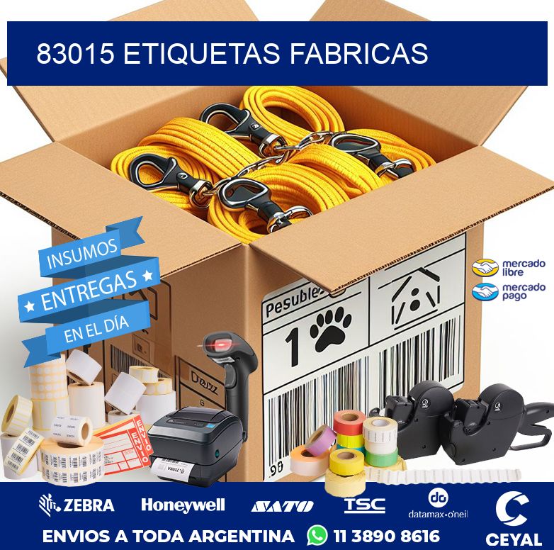 83015 ETIQUETAS FABRICAS
