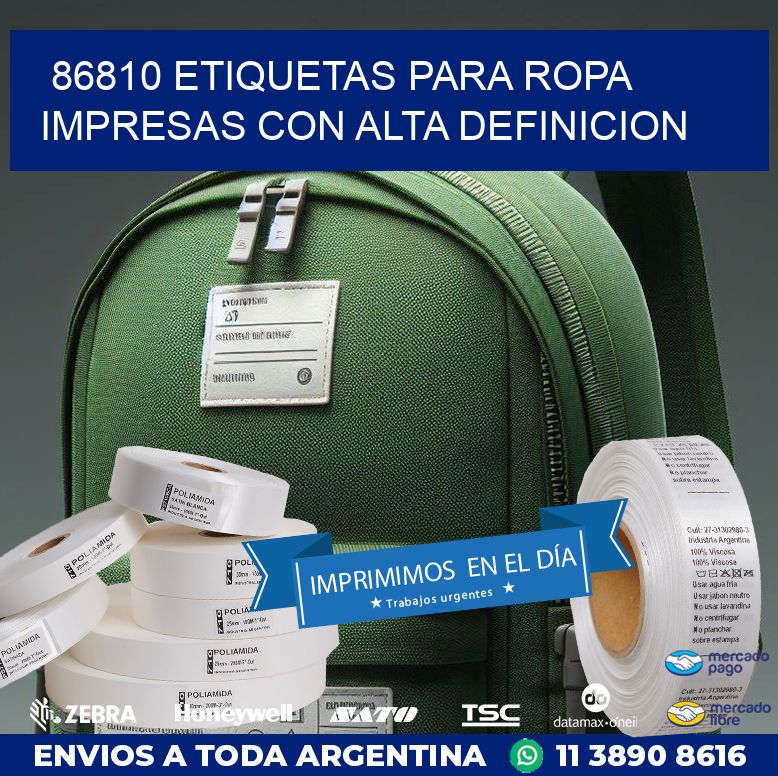 86810 ETIQUETAS PARA ROPA IMPRESAS CON ALTA DEFINICION