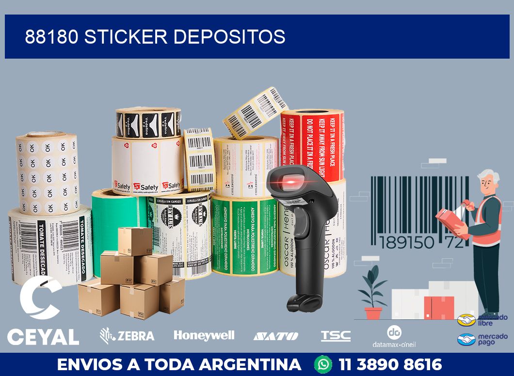 88180 STICKER DEPOSITOS