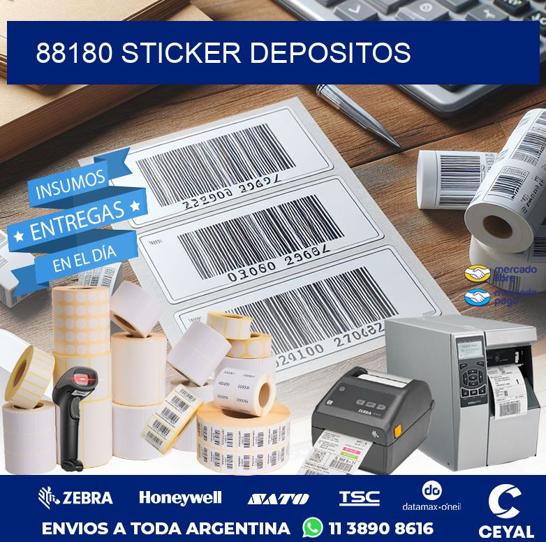 88180 STICKER DEPOSITOS