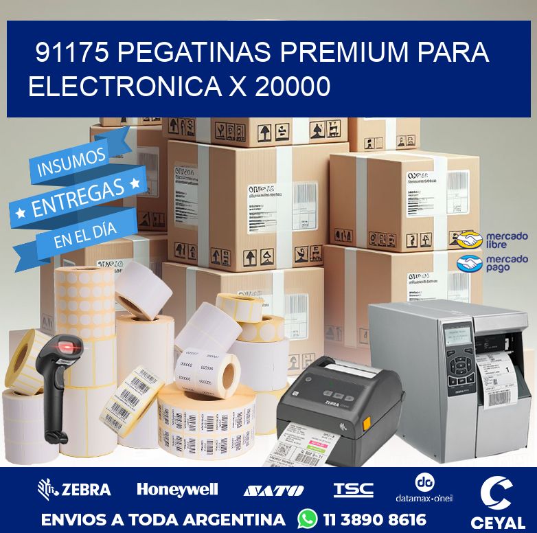 91175 PEGATINAS PREMIUM PARA ELECTRONICA X 20000