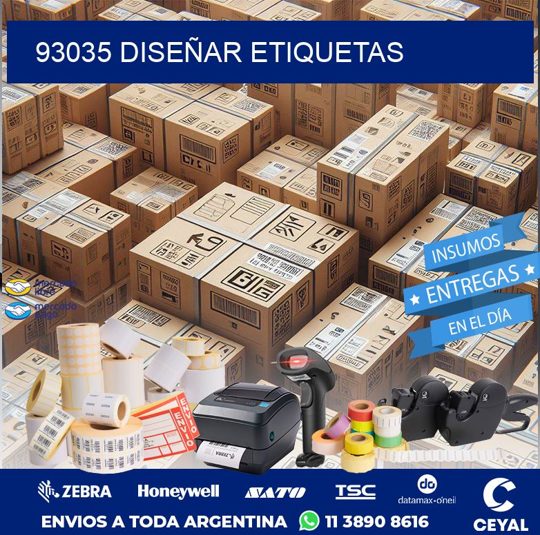 93035 DISEÑAR ETIQUETAS