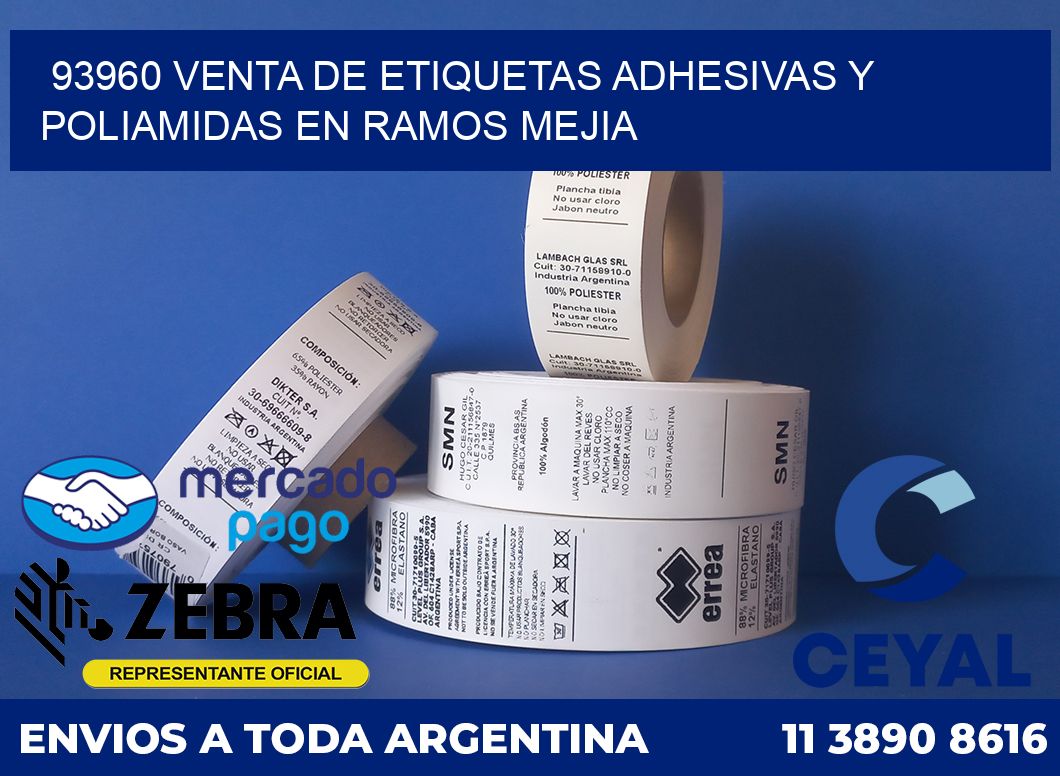93960 VENTA DE ETIQUETAS ADHESIVAS Y POLIAMIDAS EN RAMOS MEJIA