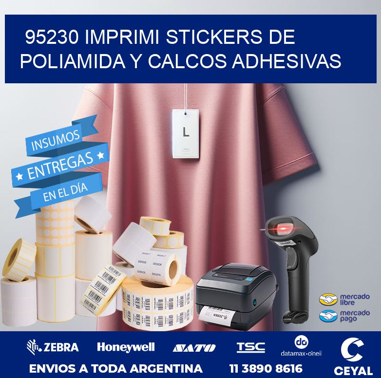 95230 IMPRIMI STICKERS DE POLIAMIDA Y CALCOS ADHESIVAS