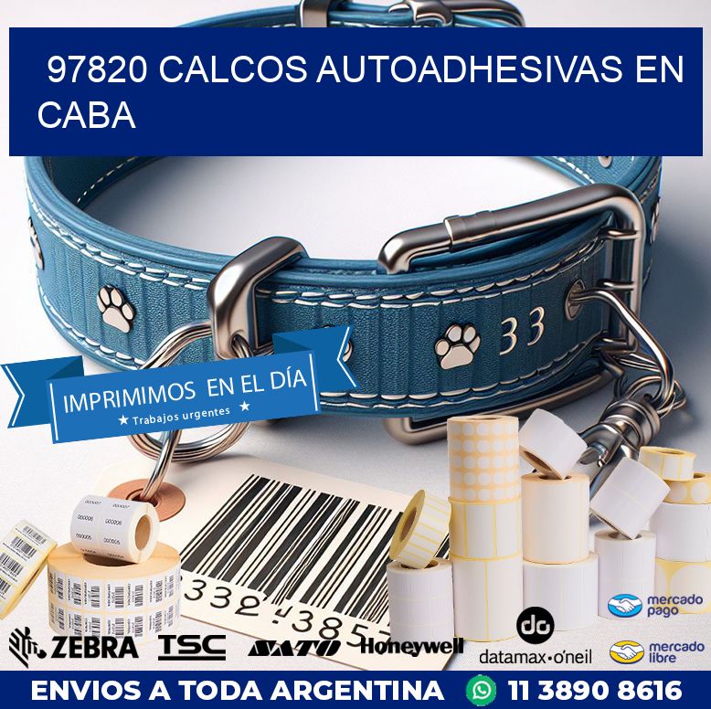 97820 CALCOS AUTOADHESIVAS EN CABA