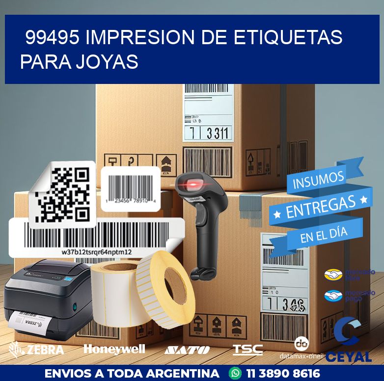 99495 IMPRESION DE ETIQUETAS PARA JOYAS