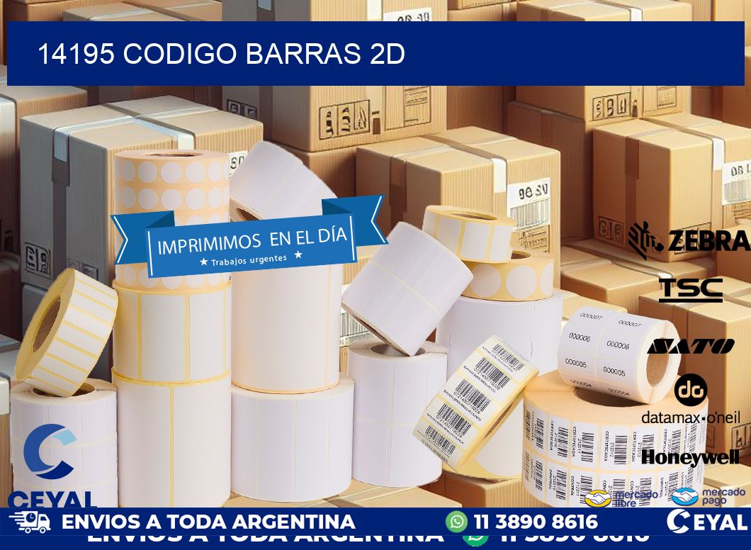 14195 CODIGO BARRAS 2D