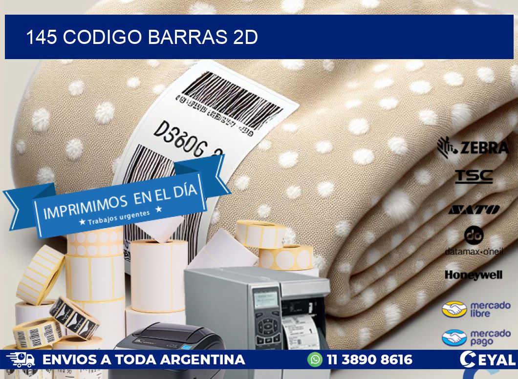 145 CODIGO BARRAS 2D