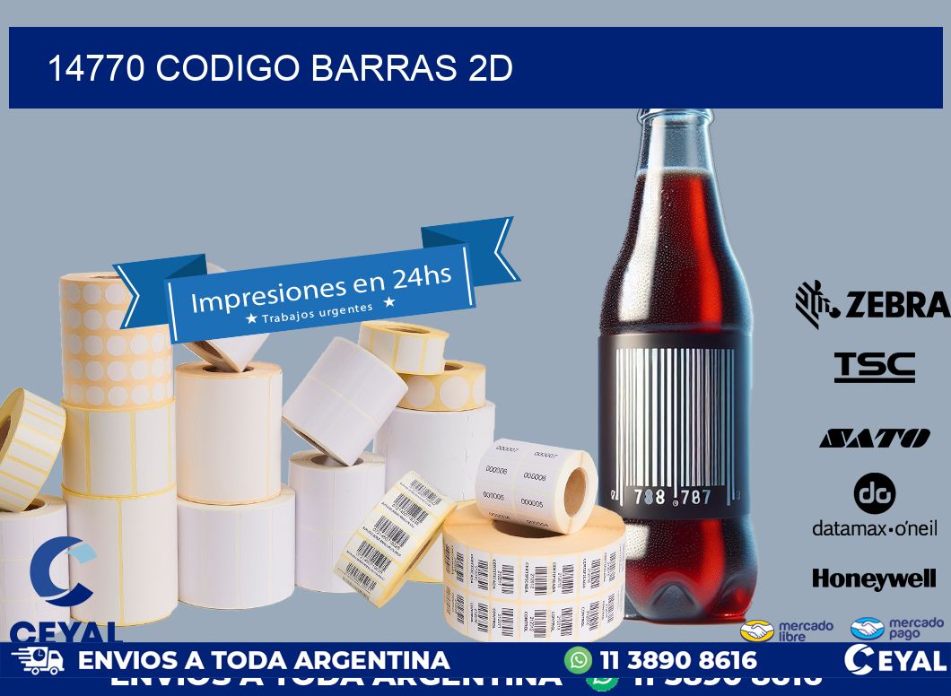 14770 CODIGO BARRAS 2D