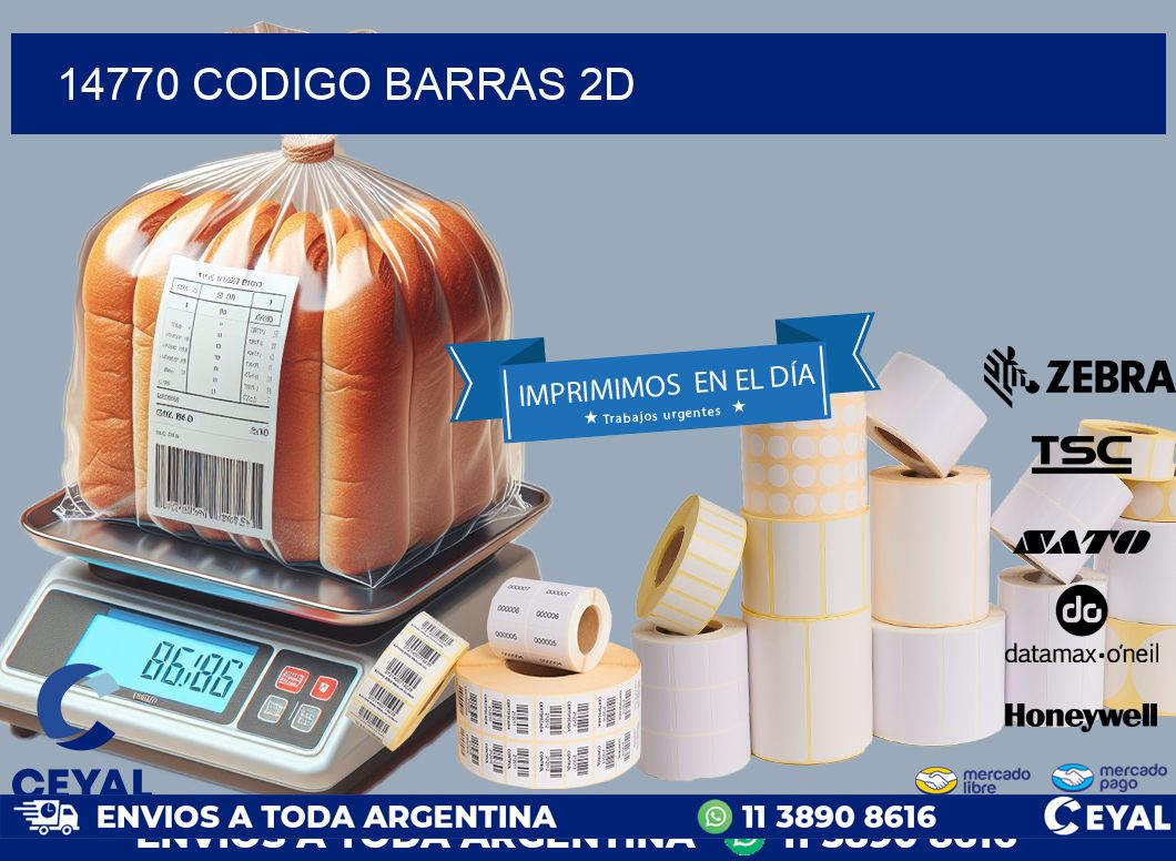 14770 CODIGO BARRAS 2D