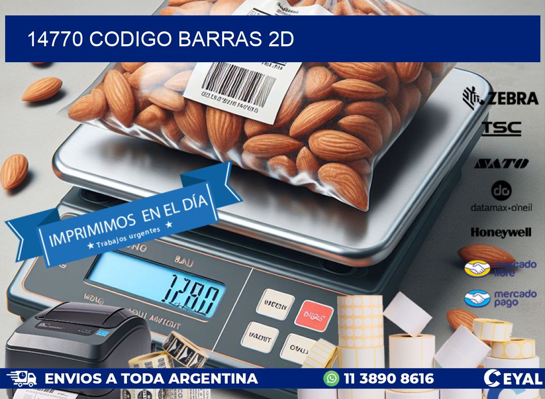 14770 CODIGO BARRAS 2D
