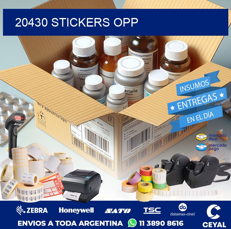 20430 STICKERS OPP