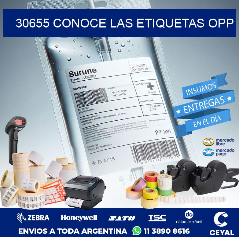 30655 CONOCE LAS ETIQUETAS OPP