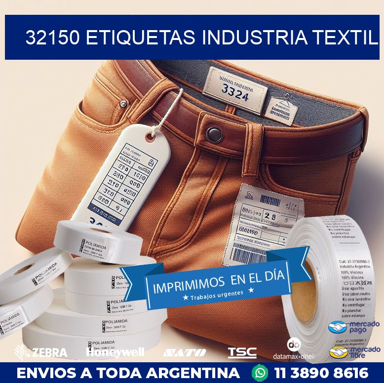 32150 ETIQUETAS INDUSTRIA TEXTIL