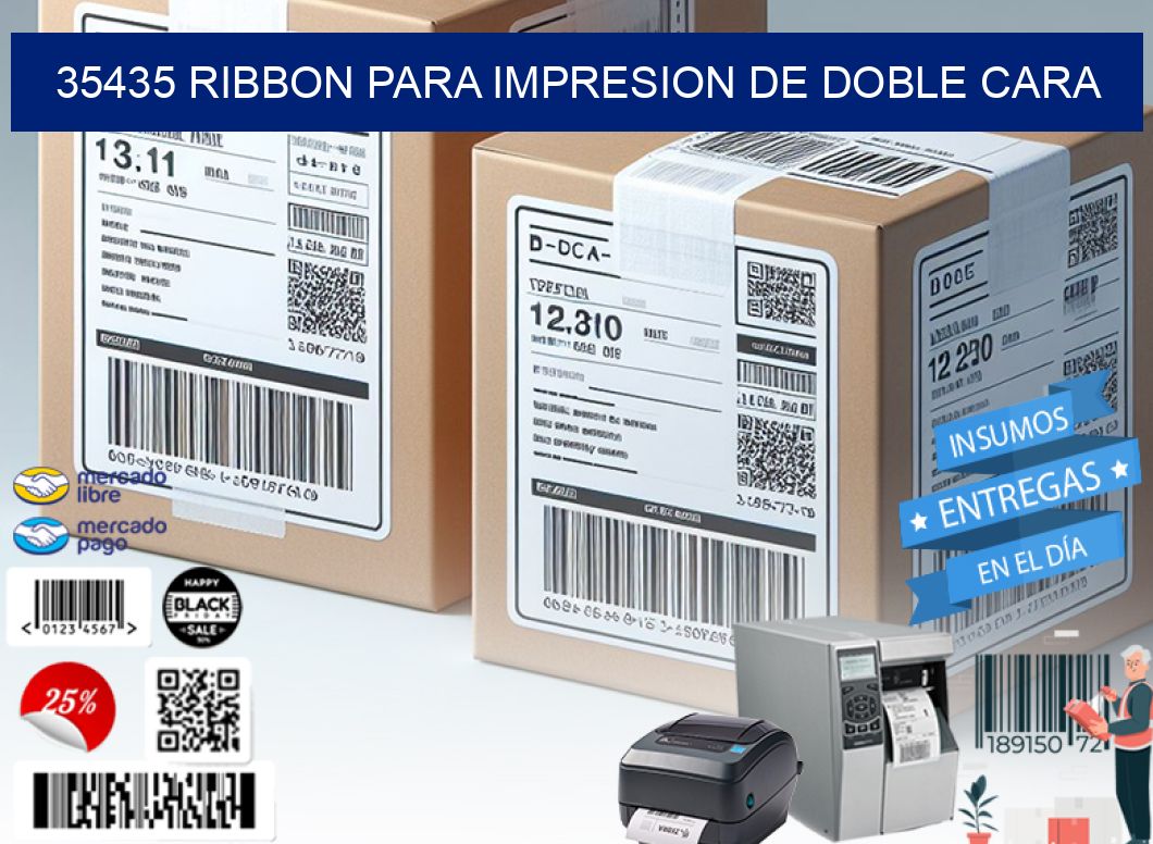 35435 RIBBON PARA IMPRESION DE DOBLE CARA