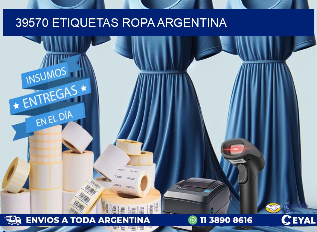 39570 ETIQUETAS ROPA ARGENTINA