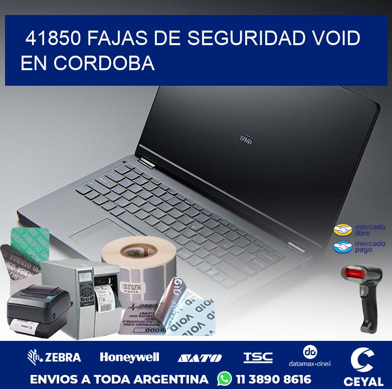 41850 FAJAS DE SEGURIDAD VOID EN CORDOBA