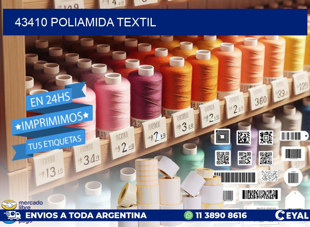 43410 POLIAMIDA TEXTIL