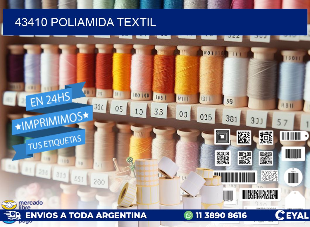 43410 POLIAMIDA TEXTIL