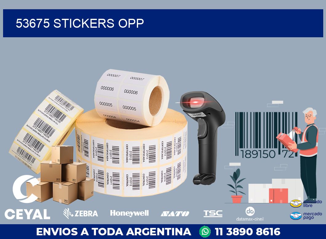 53675 STICKERS OPP