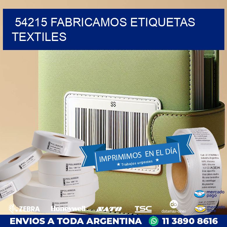 54215 FABRICAMOS ETIQUETAS TEXTILES