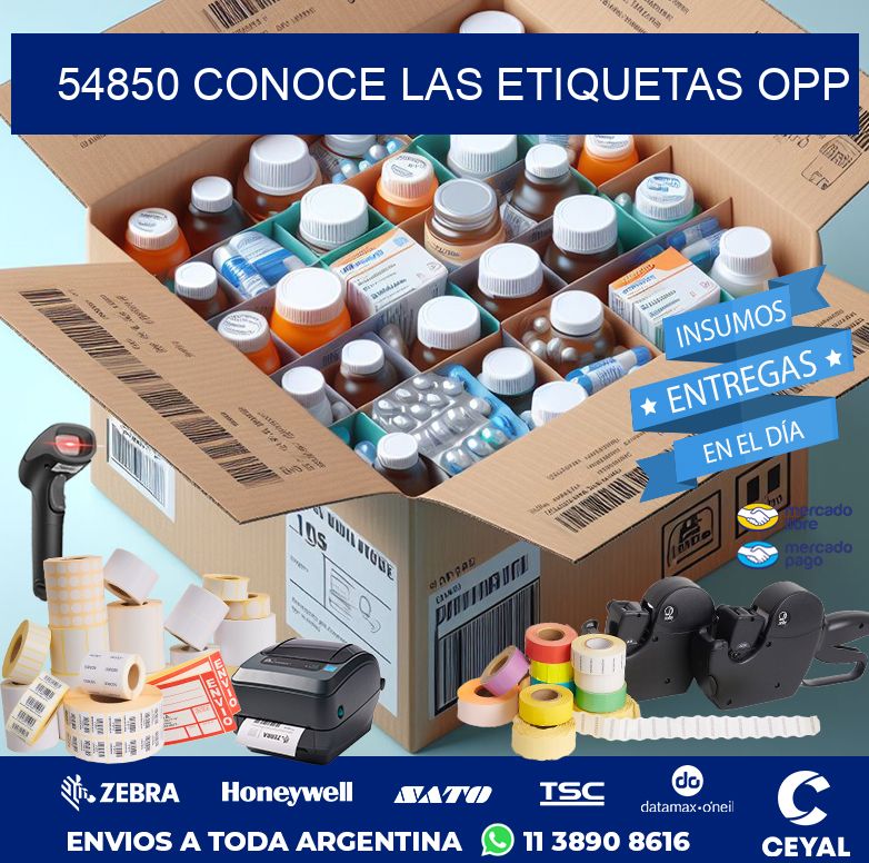 54850 CONOCE LAS ETIQUETAS OPP