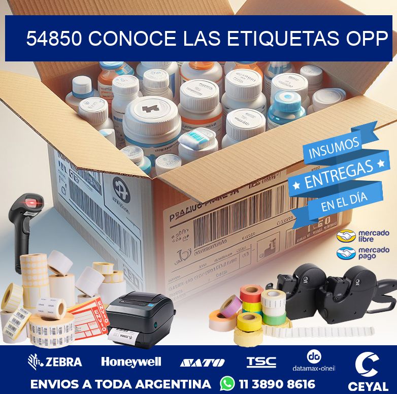 54850 CONOCE LAS ETIQUETAS OPP