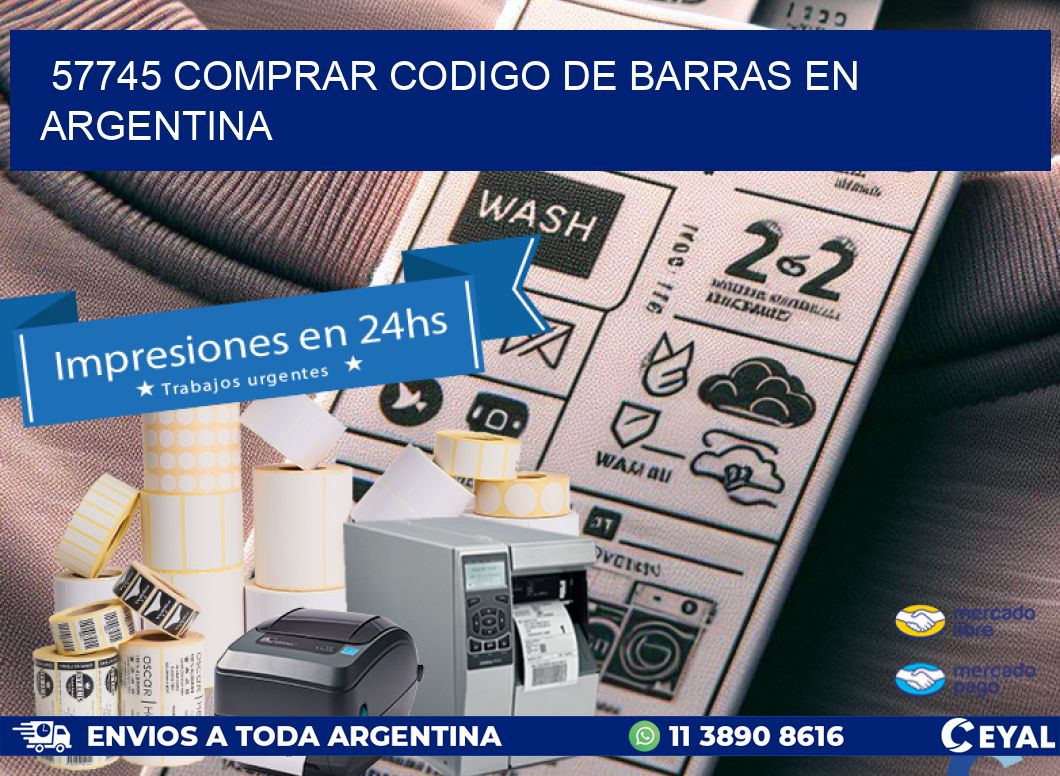 57745 Comprar Codigo de Barras en Argentina