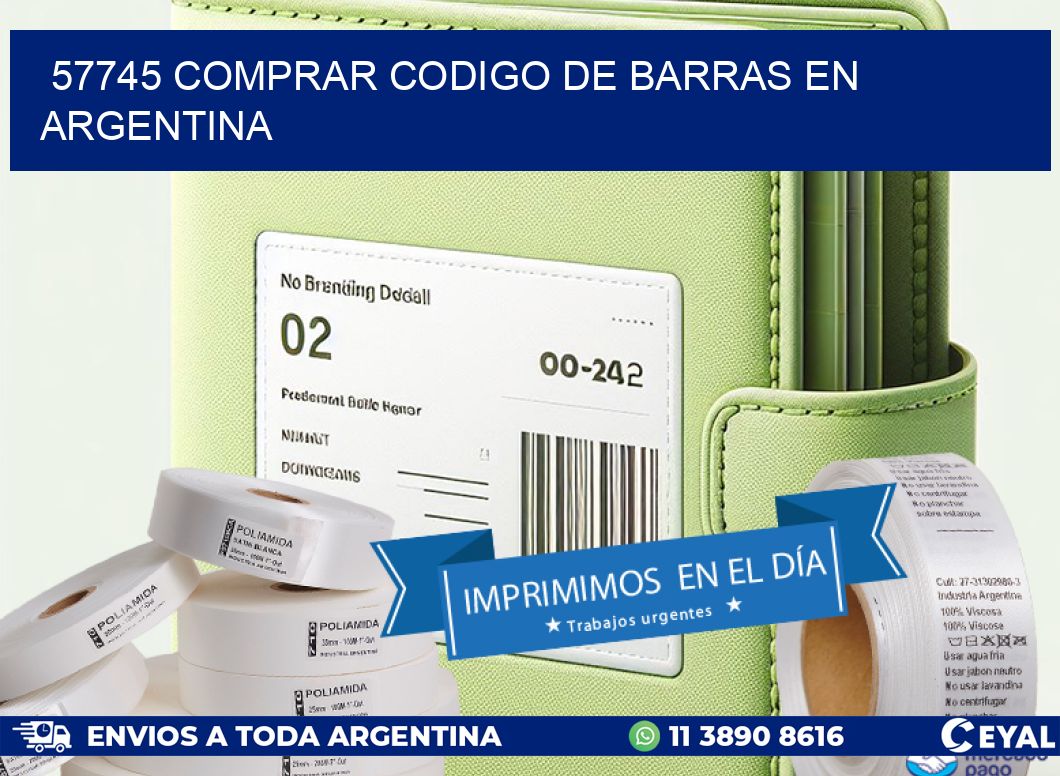 57745 Comprar Codigo de Barras en Argentina