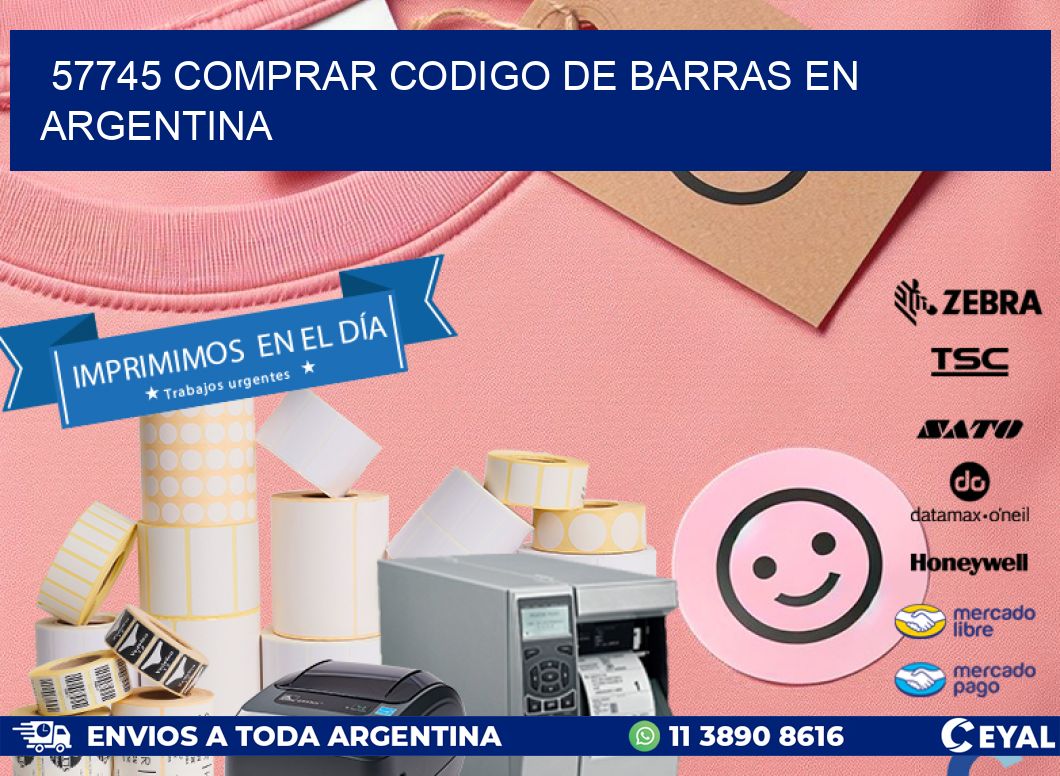 57745 Comprar Codigo de Barras en Argentina