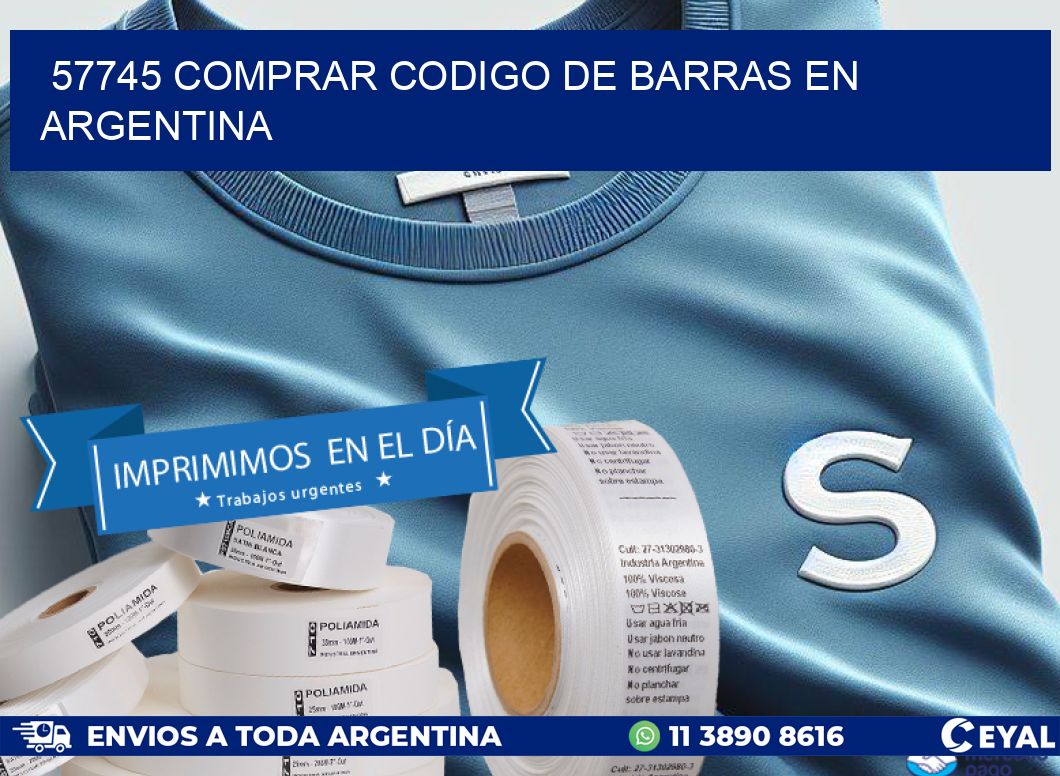 57745 Comprar Codigo de Barras en Argentina