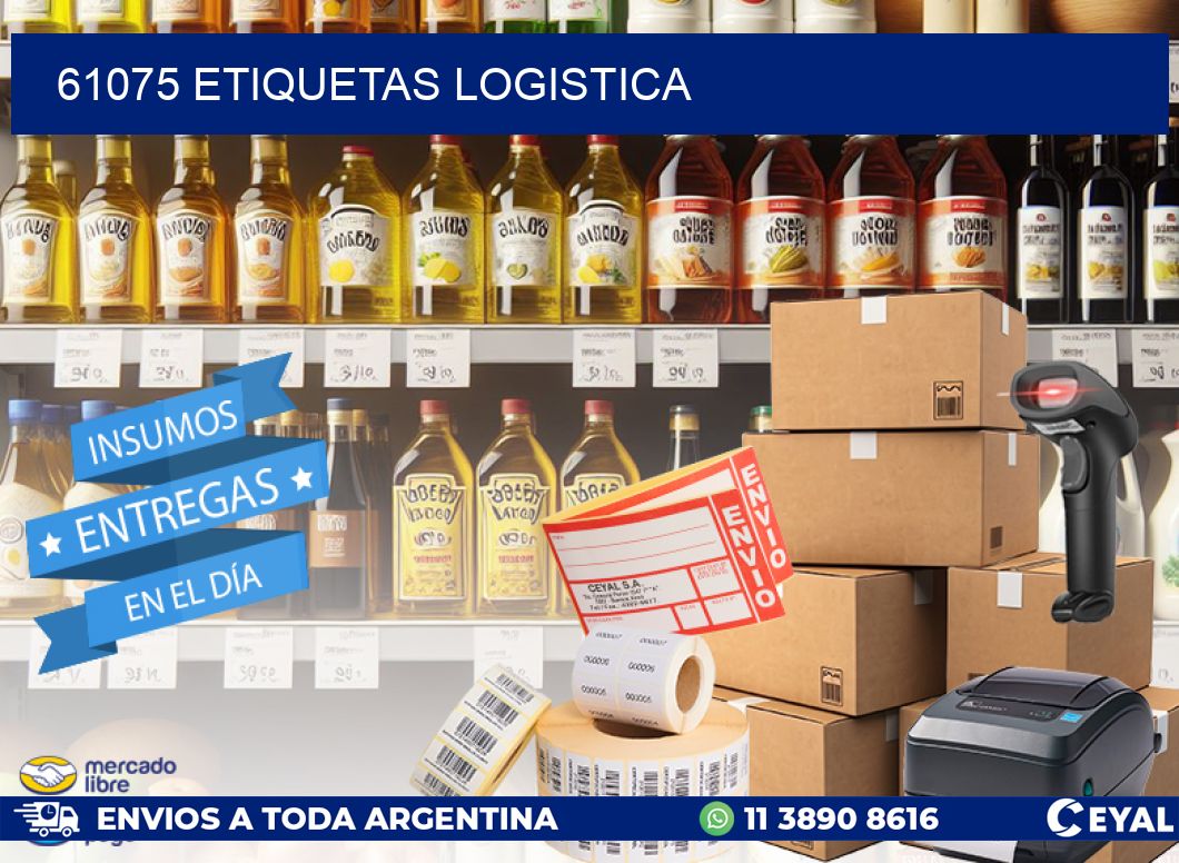 61075 etiquetas logistica