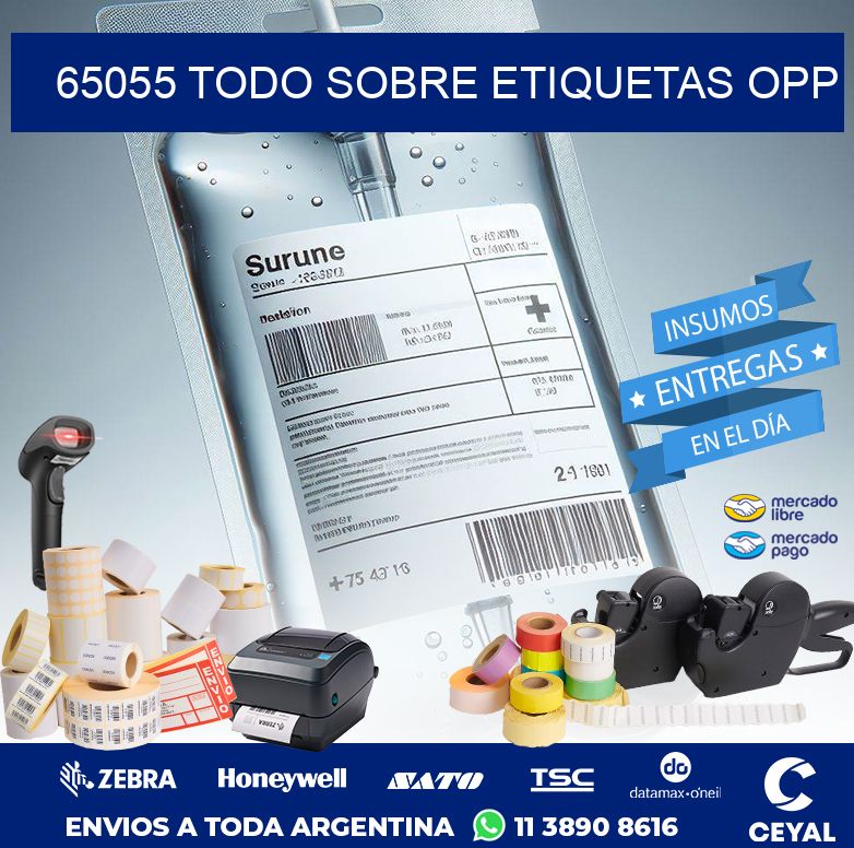 65055 TODO SOBRE ETIQUETAS OPP