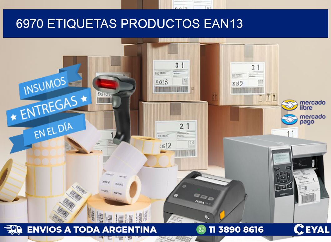 6970 Etiquetas productos ean13