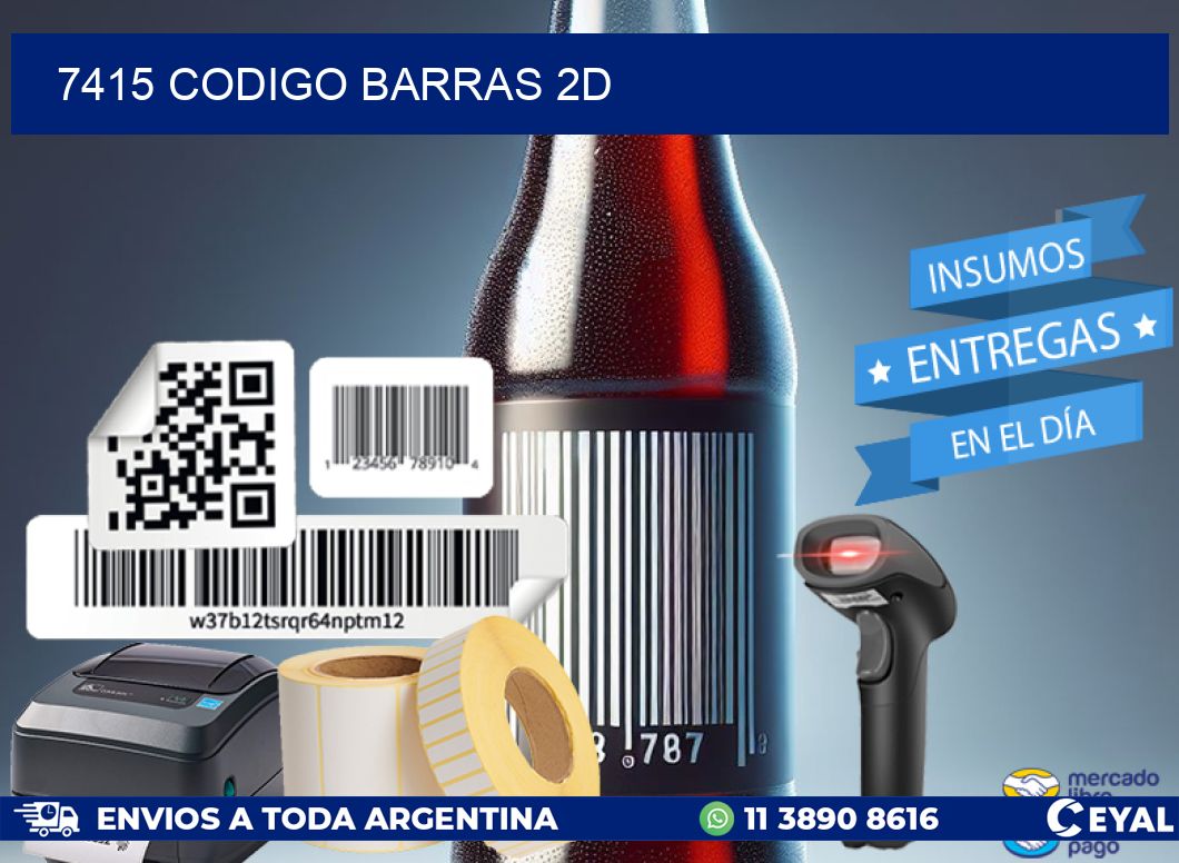 7415 CODIGO BARRAS 2D