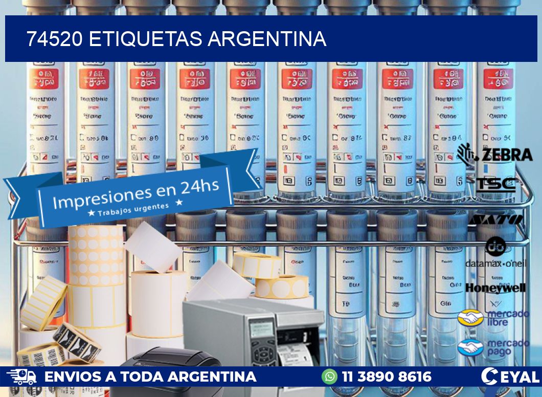 74520 ETIQUETAS ARGENTINA