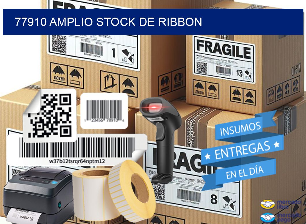 77910 AMPLIO STOCK DE RIBBON