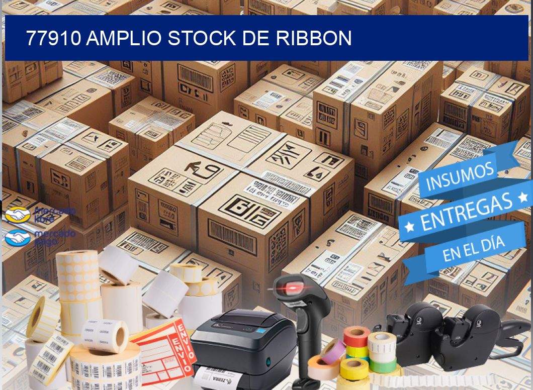 77910 AMPLIO STOCK DE RIBBON