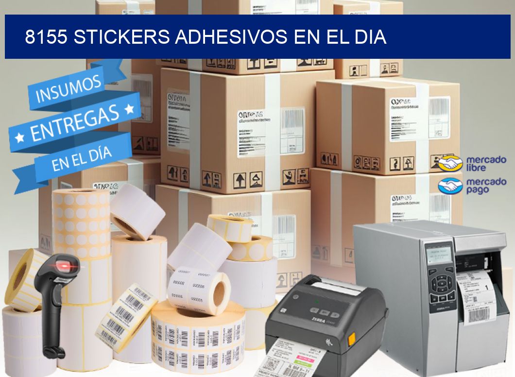 8155 stickers adhesivos en el dia