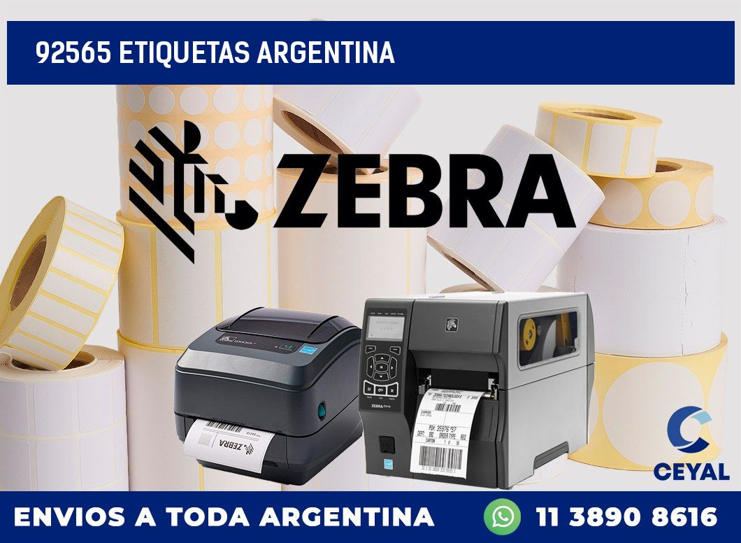 92565 ETIQUETAS ARGENTINA