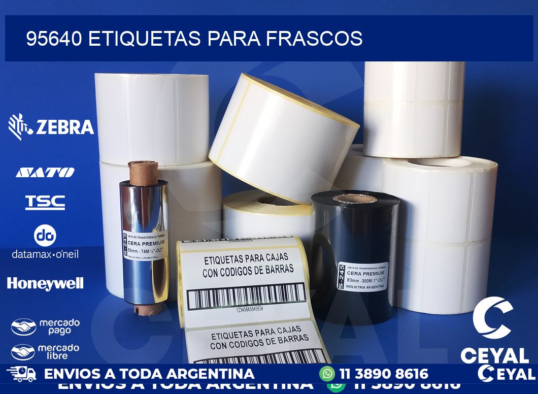 95640 ETIQUETAS PARA FRASCOS