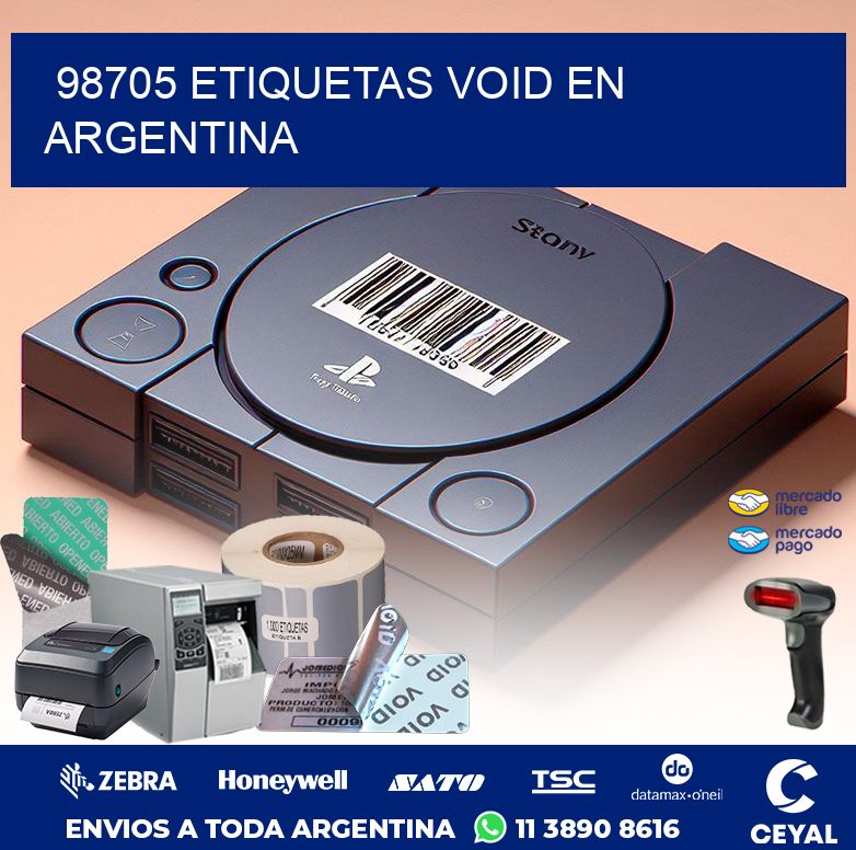 98705 ETIQUETAS VOID EN ARGENTINA