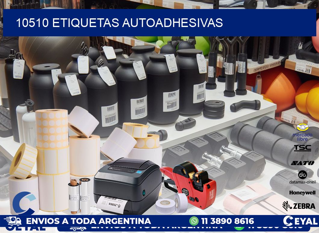 10510 ETIQUETAS AUTOADHESIVAS