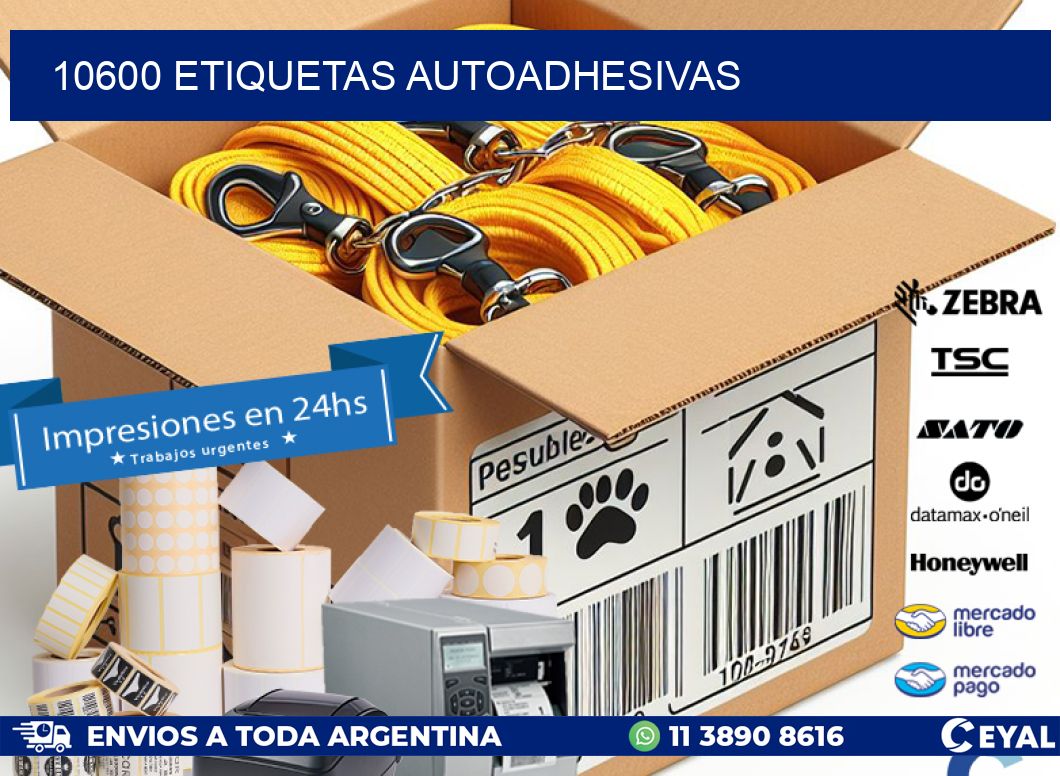 10600 ETIQUETAS AUTOADHESIVAS