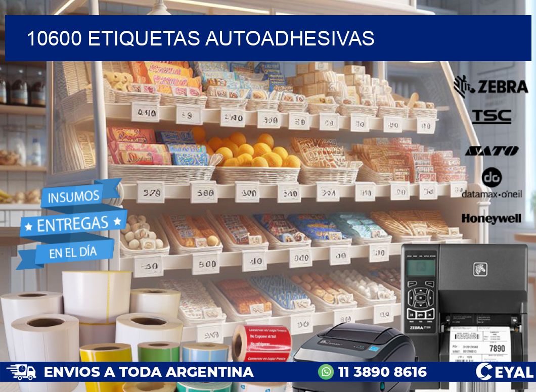 10600 ETIQUETAS AUTOADHESIVAS