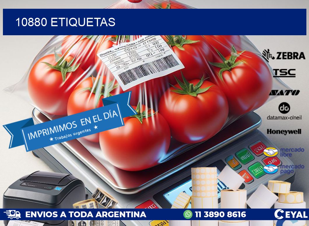 10880 ETIQUETAS