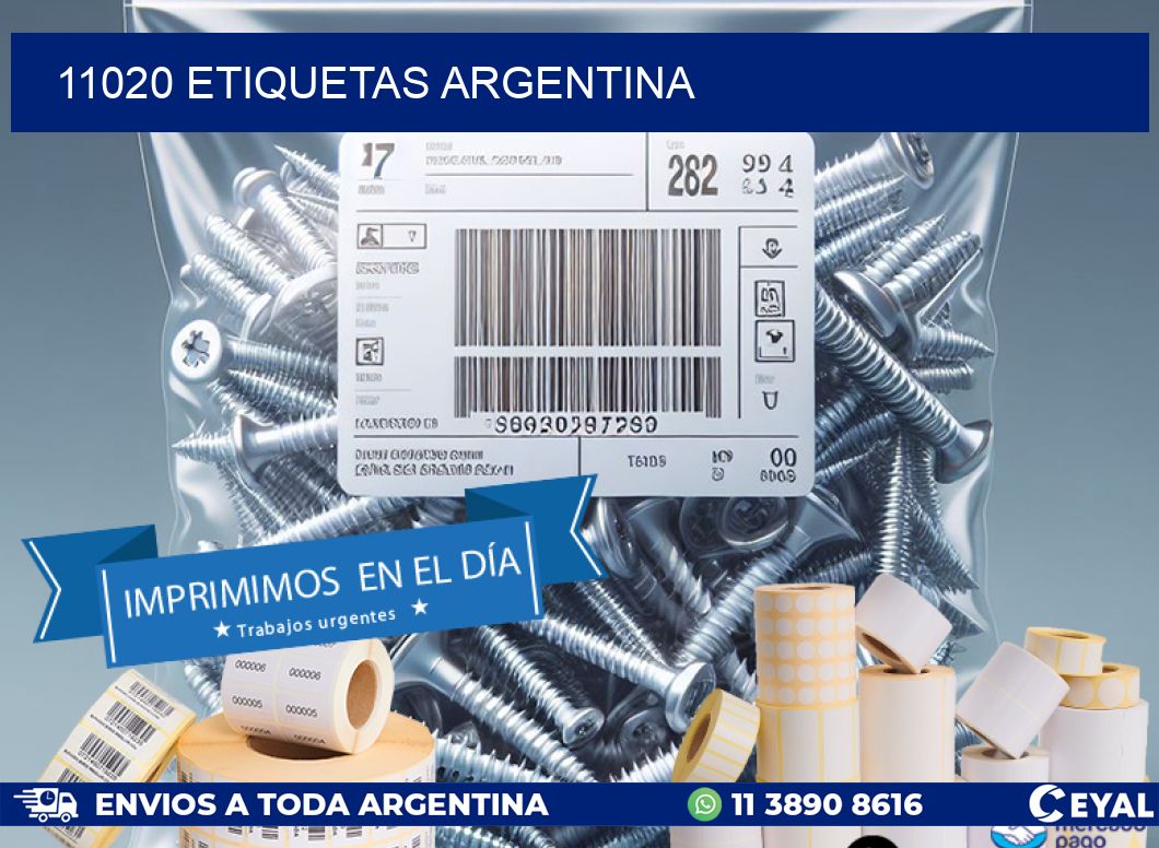 11020 ETIQUETAS ARGENTINA